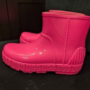 UGG Kids Fuchsia Rain Boots